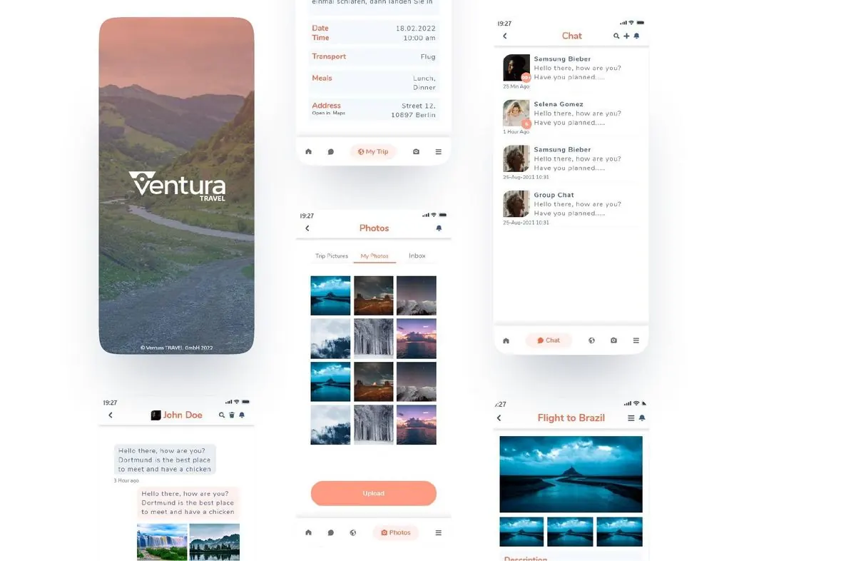 Ventura — Travel app